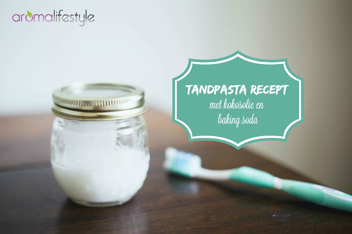 Indirect Staan voor boeket Tandpasta recept, met kokosolie en baking soda
