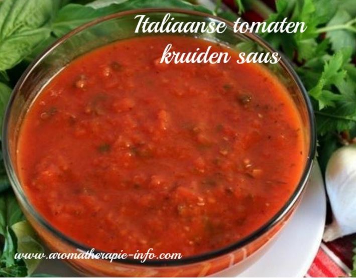 italiaanse tomaten kruidensaus